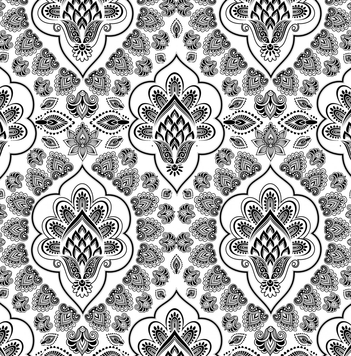 Henna Paisley | Broadwater - 3Beaches Textiles