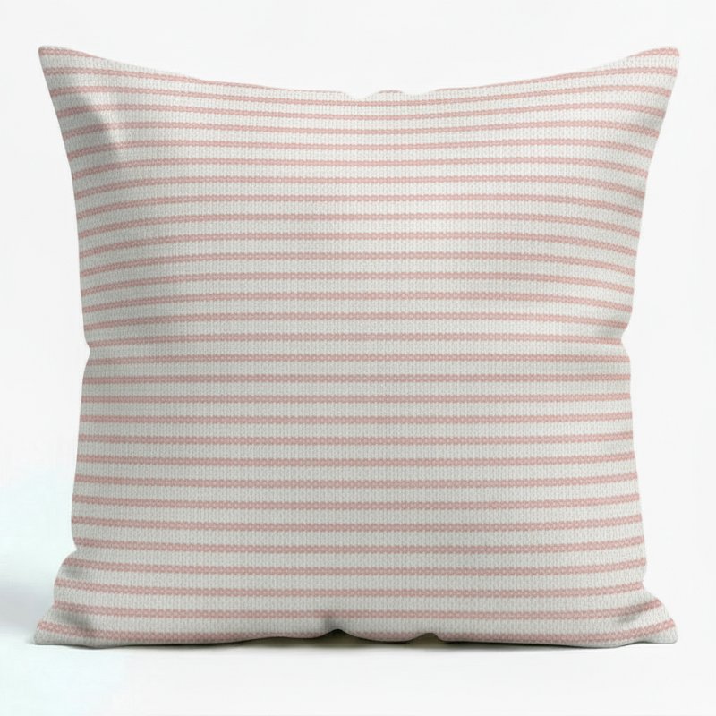 Duck Stripe | Cushion Cover Morganite